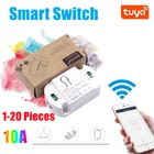 Умный выключатель с таймером и Wi-Fi, 10 А, 1-20 шт.