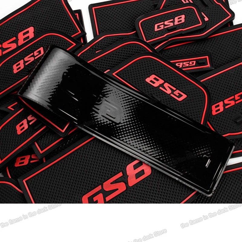 Автомобильный подлокотник дверной слот коврик для чашки trumpchi gs8 gac 2017 2018 2019 2020 2021