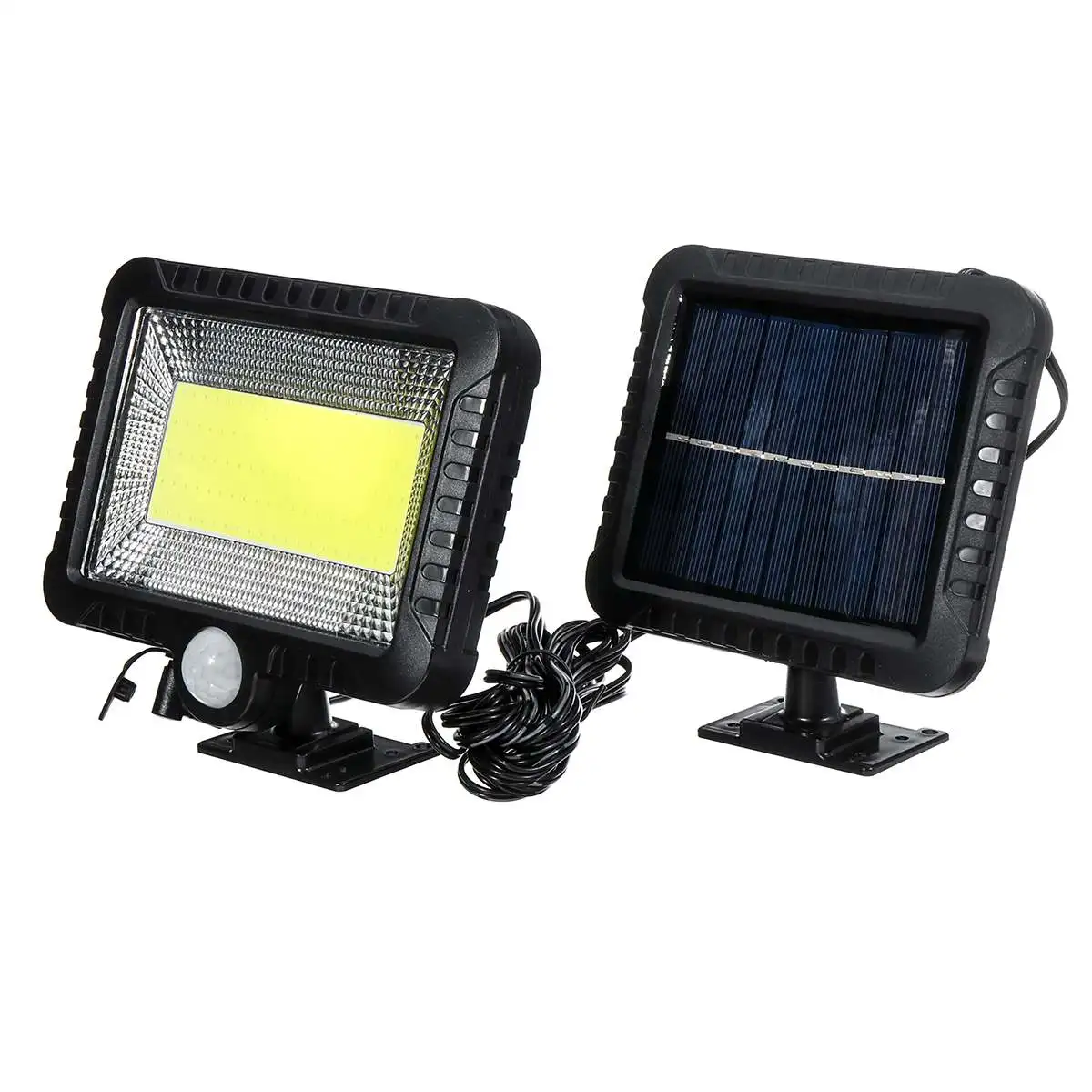 

30W Solar Power COB 100LED PIR Sensor Motion Flood Lamp Waterproof IP65 Outdoor Street Garden Yard Camping Light Spotlight