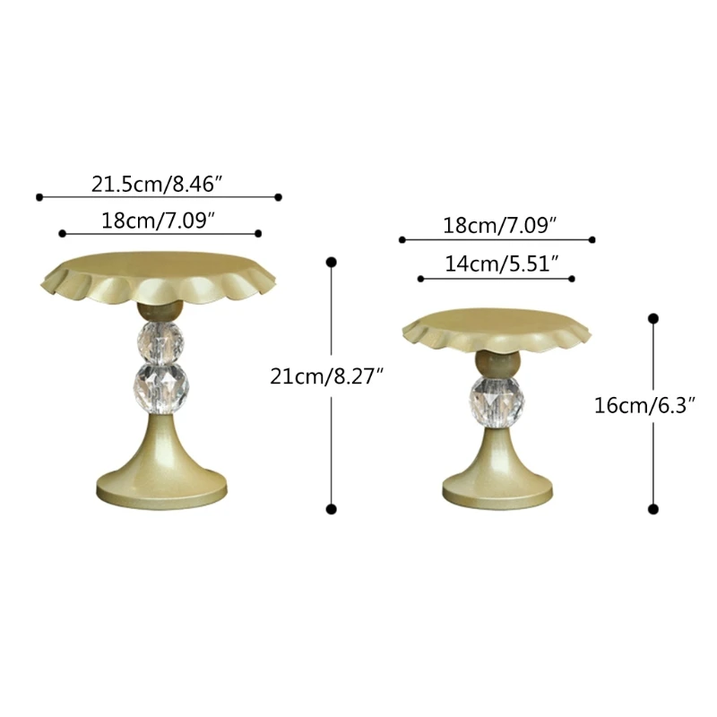 

Cake Display Stands Metal Cake Stand Tray Cake Decorating Tools Cake Stand Display Accessories for Wedding Birthday Home