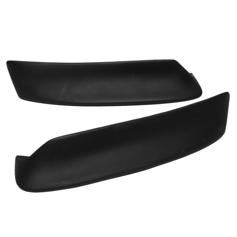 Черный левый и правый автомобильный передний бампер в стиле CSL разветвители