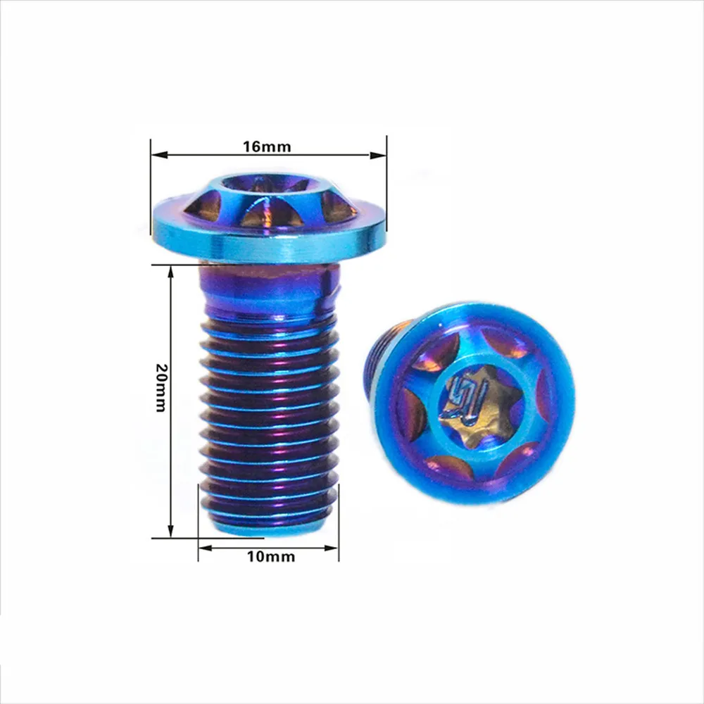 Титановые болты для мотоцикла модифицированный винт из титанового сплава m10x20 мм