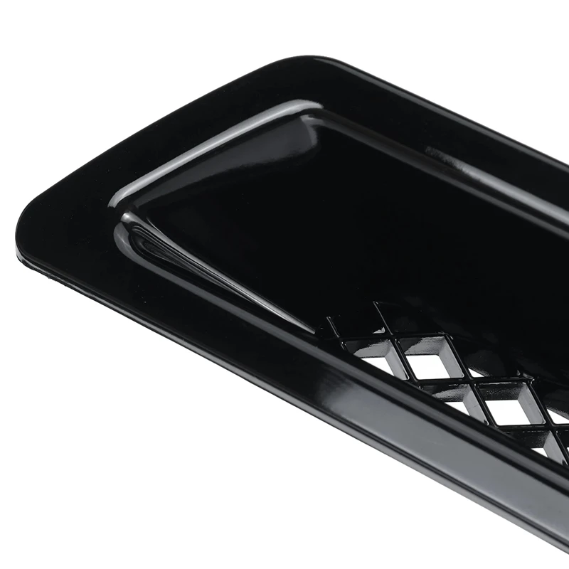 Глянцевый черный Универсальный Автомобильный передний бампер капот