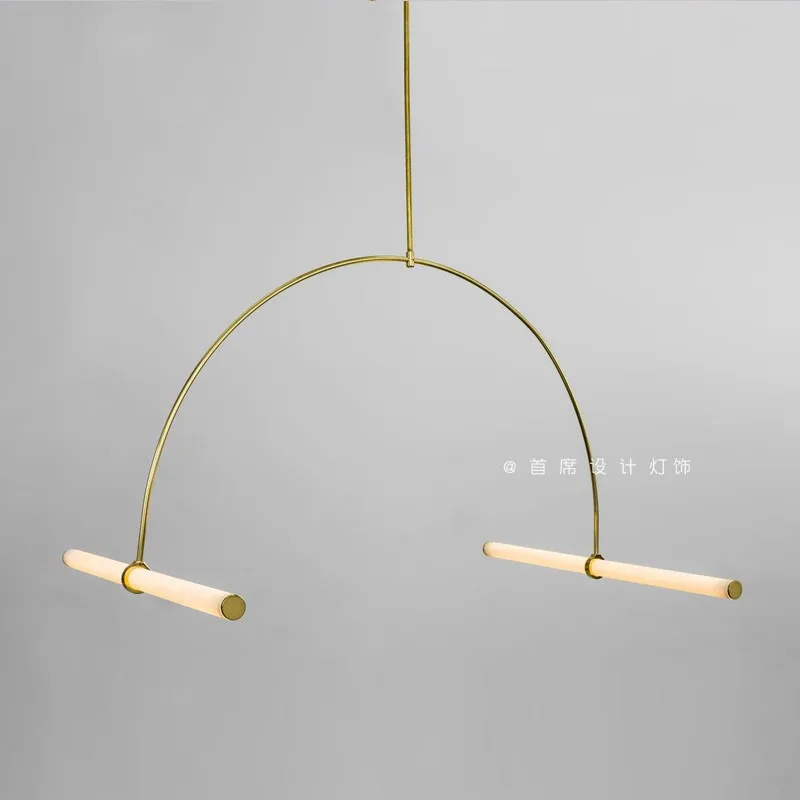 

Clothing store creative personality post-modern minimalist Nordic shop decoration living room dining room designer chandelier