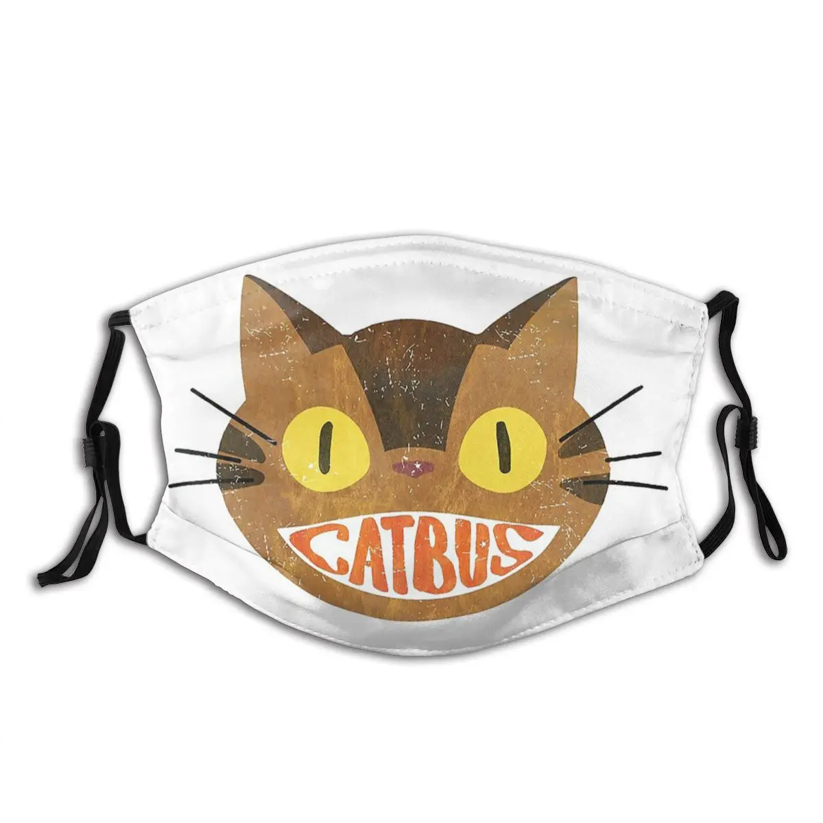 

Респиратор для лица Dream Feline Totoro с принтом, одноразовая Пылезащитная маска с фильтрами, с заушными петлями, с защитой от смога