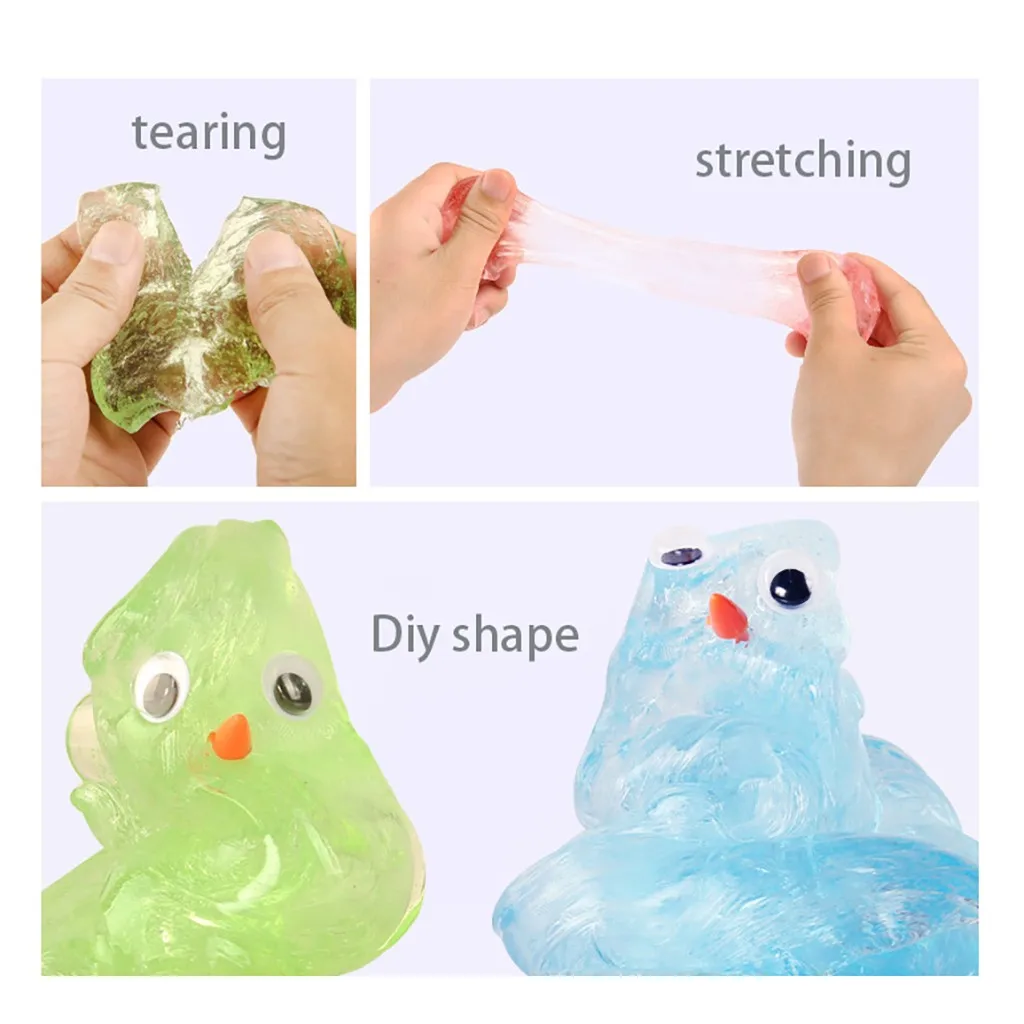 Игрушка горячий слайм DIY магнитный полимер умная глина резиновый магнит
