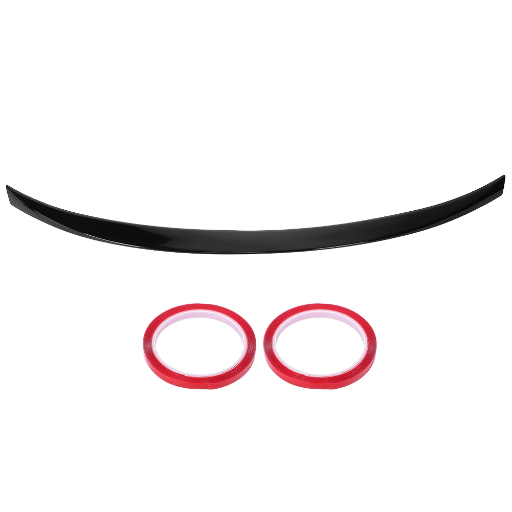 Автомобильный задний багажник крышка спойлер крыло глянцевый черный для VIP стиль