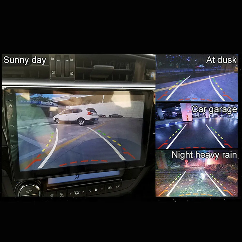 

Lens Dynamic Trajectory Parking Line Car Rear View Reverse Backup Camera Car Rear View Camera