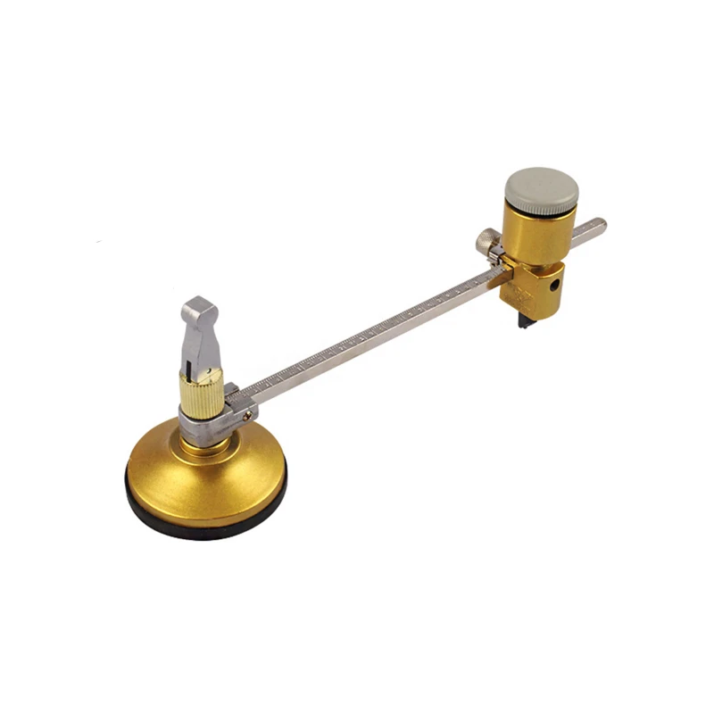

Professional Glass Cutter Round Cutting Tool With Round Handle And Suction Cup Adjustment Compass Type Glass Circular Cutter