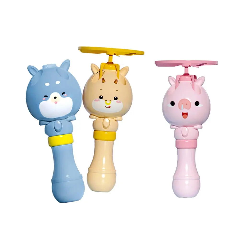 

Non-Electric Outdoor Toy Cartoon Design Bamboo-Dragonfly Bubble Machine Bubble Blower Kids Children Toys For Boys And Girls