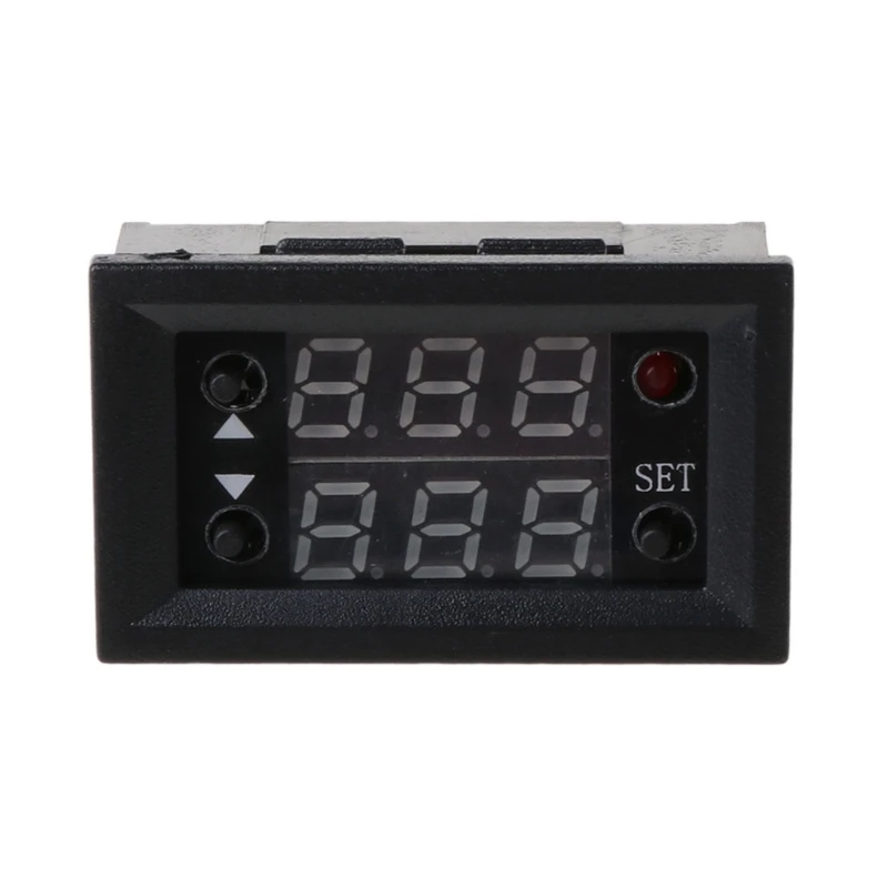 

Y1UD W2810 DC12V 20A Digital Thermostat Temperature Controller Red Display with Probe