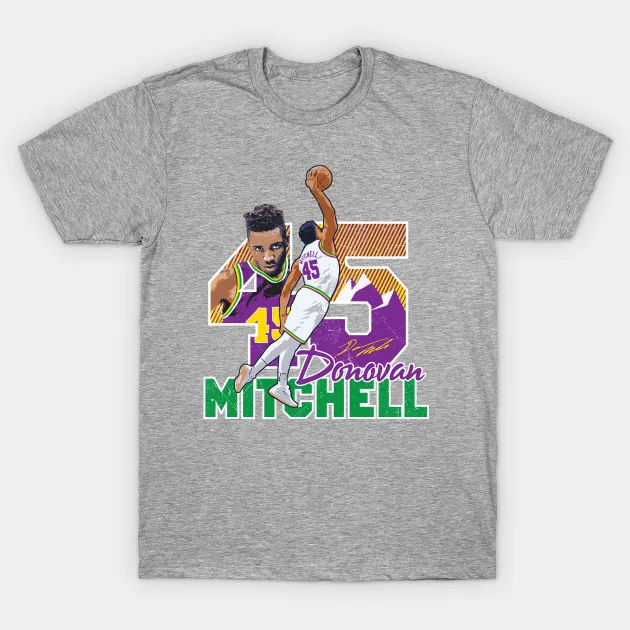 Мужская футболка Donovan Mitchell для женщин и мужчин|Мужские футболки| |