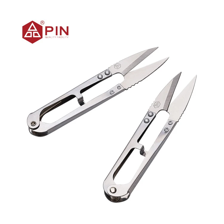

Stainless Steel Toothed Cutter Thread Clippers Yarn Scissors