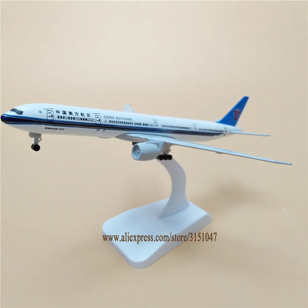 

19cm Model Airplane Air China Southern Airlines B777 Boeing 777 Airways Metal Alloy Plane Model Diecast Aircraft W Wheels