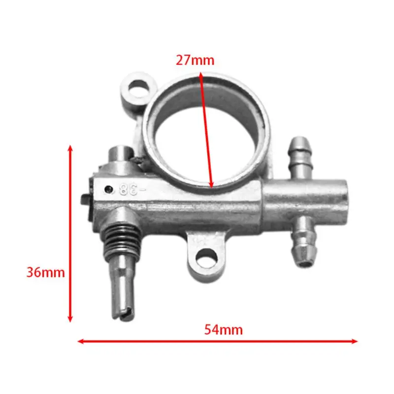 2500/3800 бензопила запасных Запчасти цепная пила масляный насос с червячный