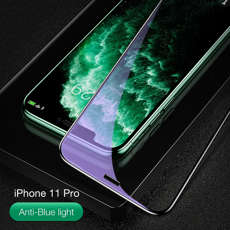HOCO полное покрытие закаленное стекло для iPhone X Xs на iPhone 11 Pro Max защита экрана 3D Защитное стекло для iPhone XR Xs Max 10