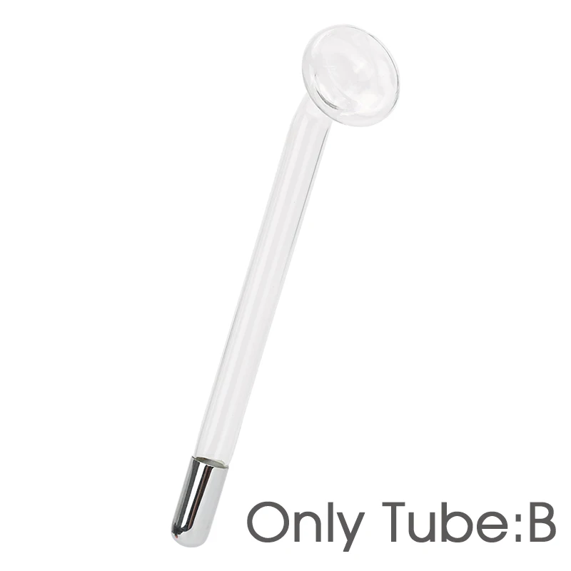 Tube B 4 шт стеклянная трубка для замены испарителя высокочастотная машина для лица Электротерапия устройство для красоты акне против подтяжки кожи средство для удаления морщин - Цвет: Tube B