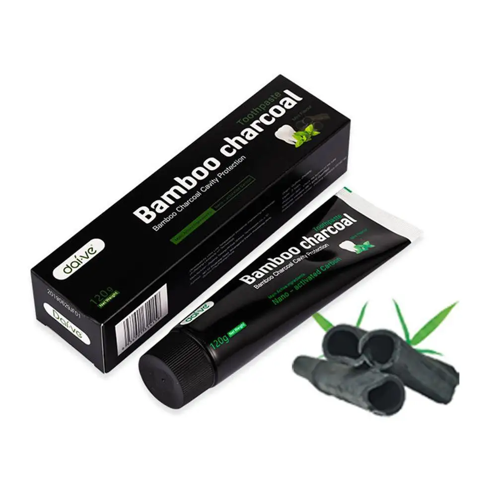 

Bamboo Charcoal Black Toothpaste Whitening Toothpaste Teeth Hygiene Toothpaste Charcoal Remove Stains Bamboo Oral Oral Care Y3S9