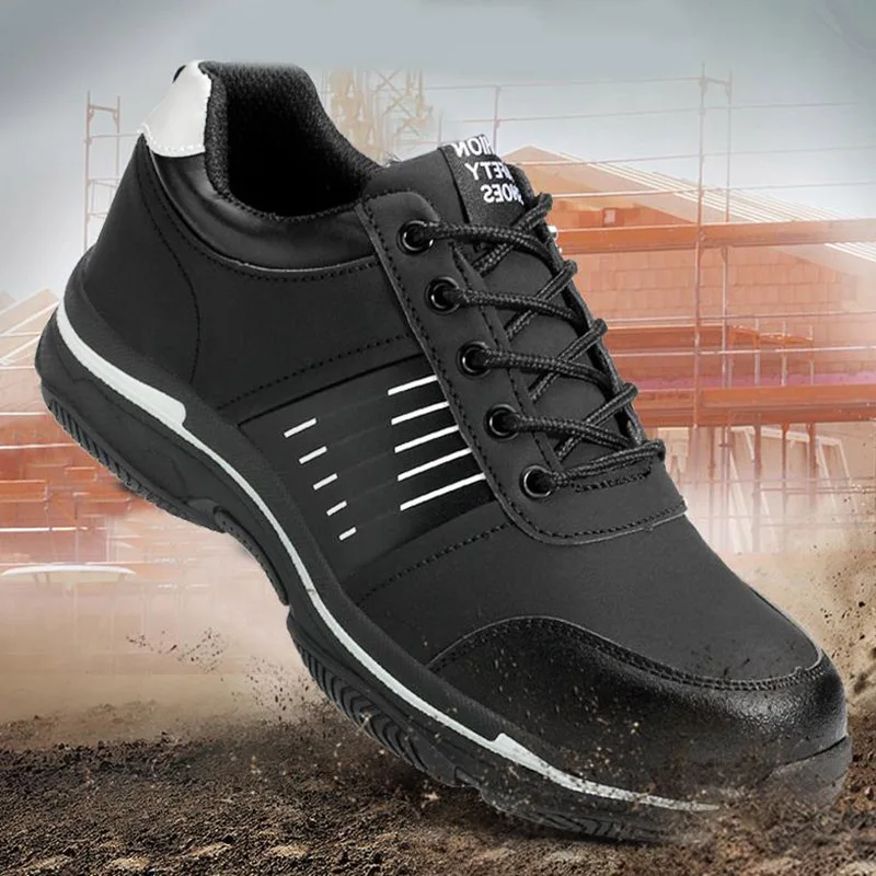 Мужская Уличная тренировочная обувь защитная противоскользящая