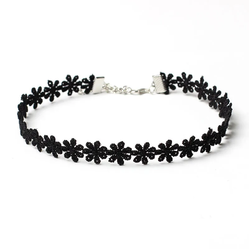 Новинка женский модный черный чокер Roseheart ювелирные изделия ожерелья розовые