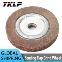 8inch 200mm sanding flap grind wheel polishing disc abrasive grit 60600 25mm bore flange abrasive flap for metal wood