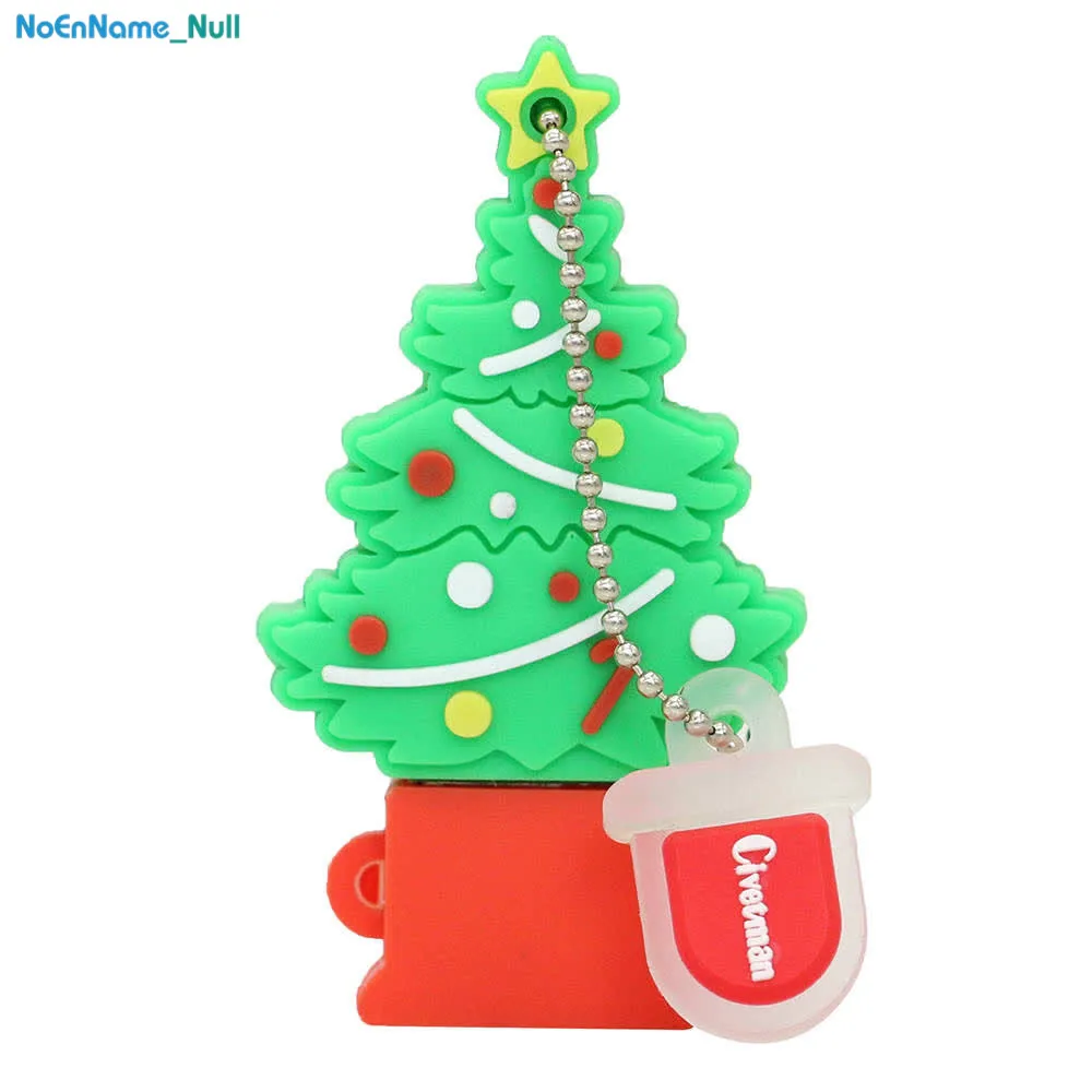 

NEW USB Flash Drive 128GB Pendrive cartoon snowman Christmas tree gifts 64GB 32GB 16GB 8GB 4GB Elk Deer Santa Claus Pen drive