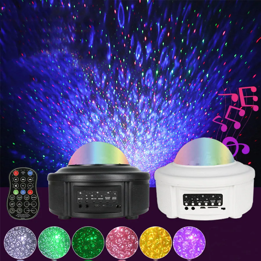 Thrisdar Звездное небо Проектор ночной Светильник СВЕТОДИОДНЫЙ волны океана