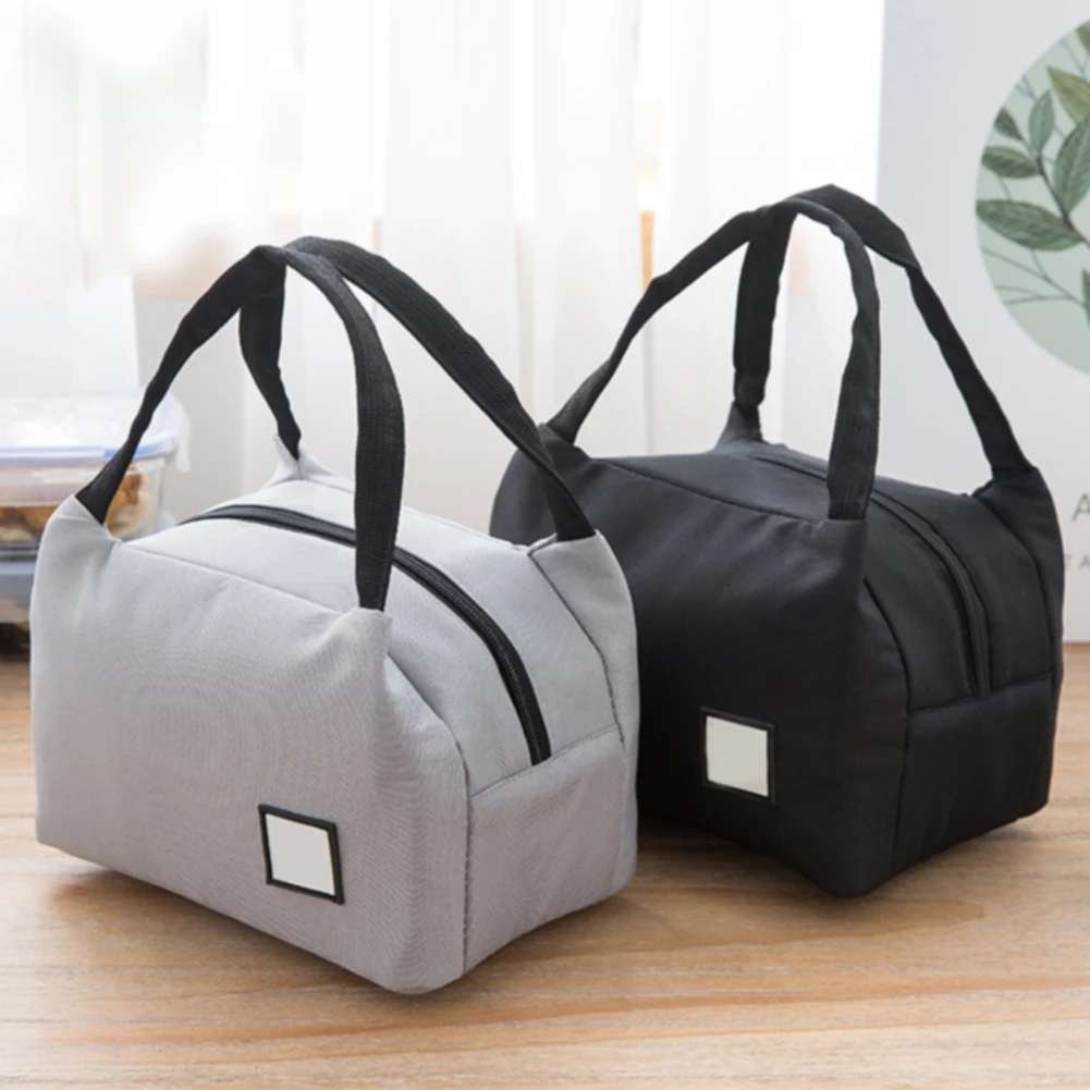 

Office Bento Cooler Tote Container Camping Portable Outdoor Lunch Bag Food Storage School Carry Picnic Thermal Insulated