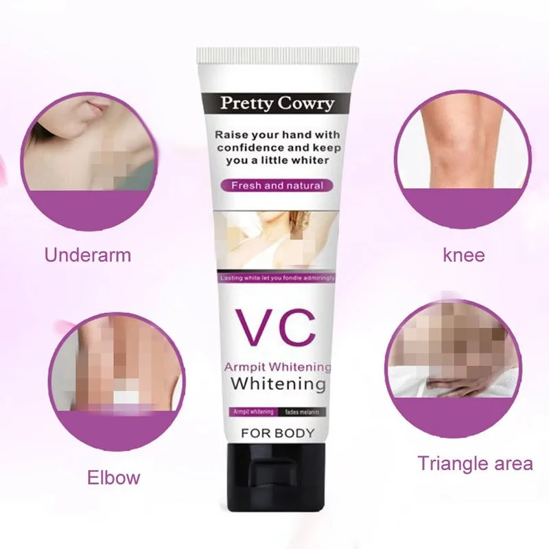 

VC Underarm Whitening Cream Brighten Bikini Legs Knees Body Creams Cosmetics Deodorant and Antiperspirant Skin Care