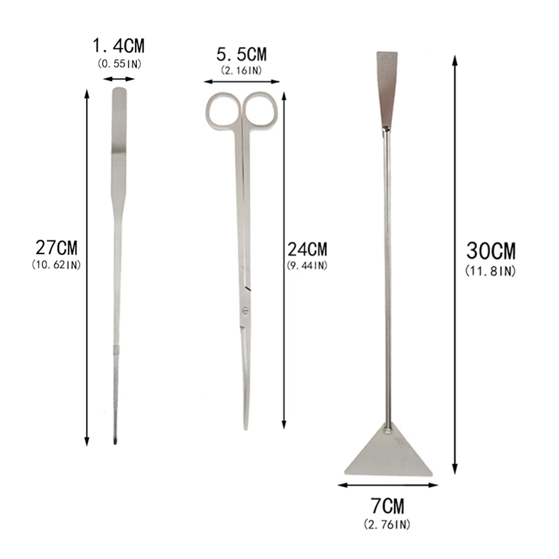 Набор инструментов для аквариума пинцет ножницы живых растений трава аквариум