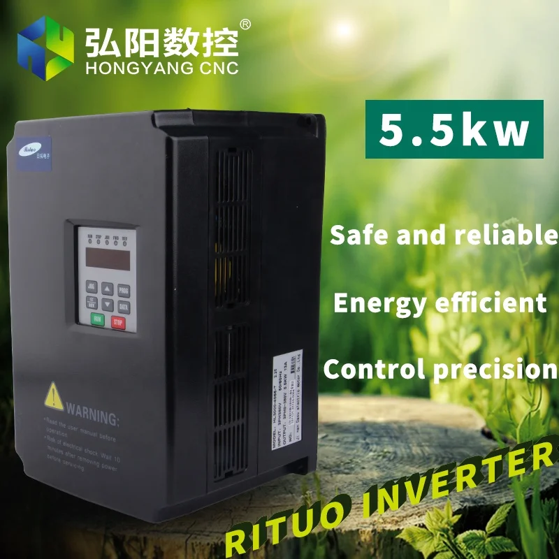

Rituo Inverter 5.5kw 380v for CNC machine