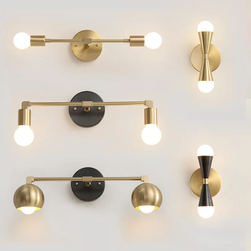 Настенный светильник в скандинавском стиле креативная индивидуальная лампа с