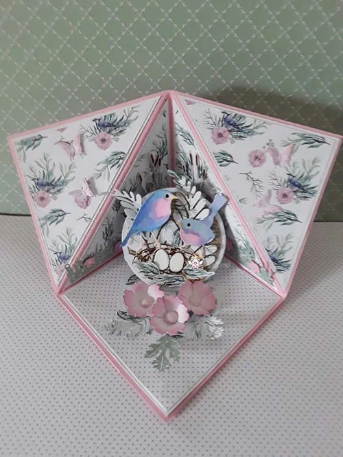 

Mmao Crafts Metal Steel Cutting Dies New Bird nest egg decoration Stencil For DIY Scrapbooking Paper/photo Cards Embossing Dies