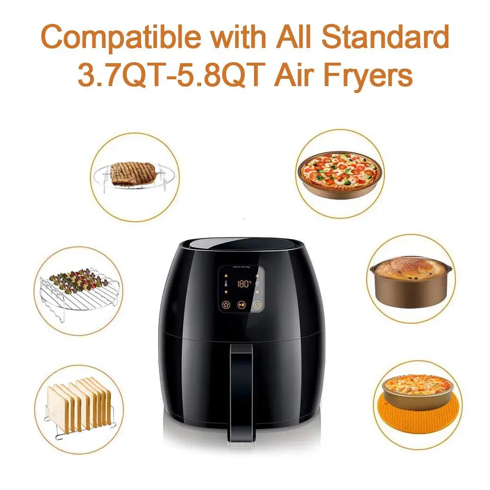 6 шт. воздушные электрические приборы для фритюрницы золотой торт выпечки