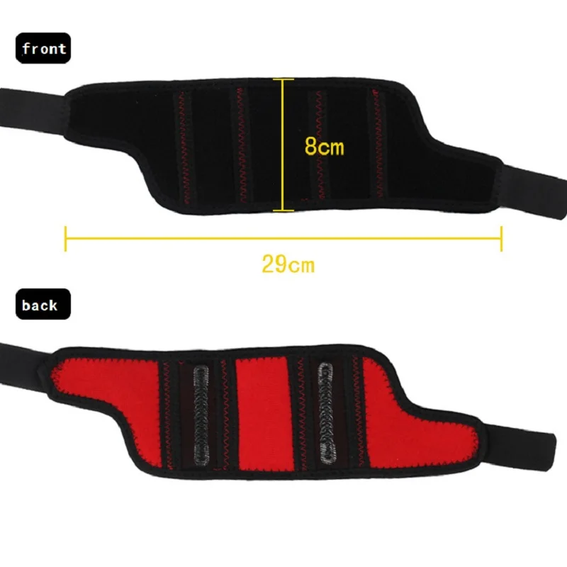 

A Pair Wristbands Wristguards with Spring Female Male Badminton Fitness Anti-Sprain Breathable Hand Strap Adjustable Pressure