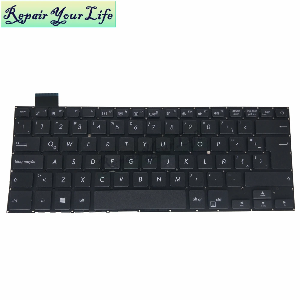 

laptop Spanish keyboard for ASUS X407 X407U X407M X407MA X407UBR X407UA X407UB A407 LA Latin SP ES Spain keyboards 9Z.NDASB.B1E