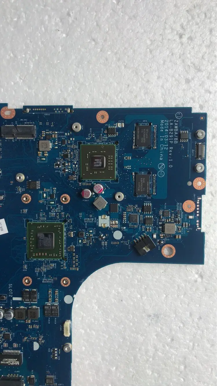 

KEFU For Lenovo B50-45 n50-45 la-b291p Laptop Motherboard CPU a4-6210 R5 M230 2G DDR3 100% Test OK