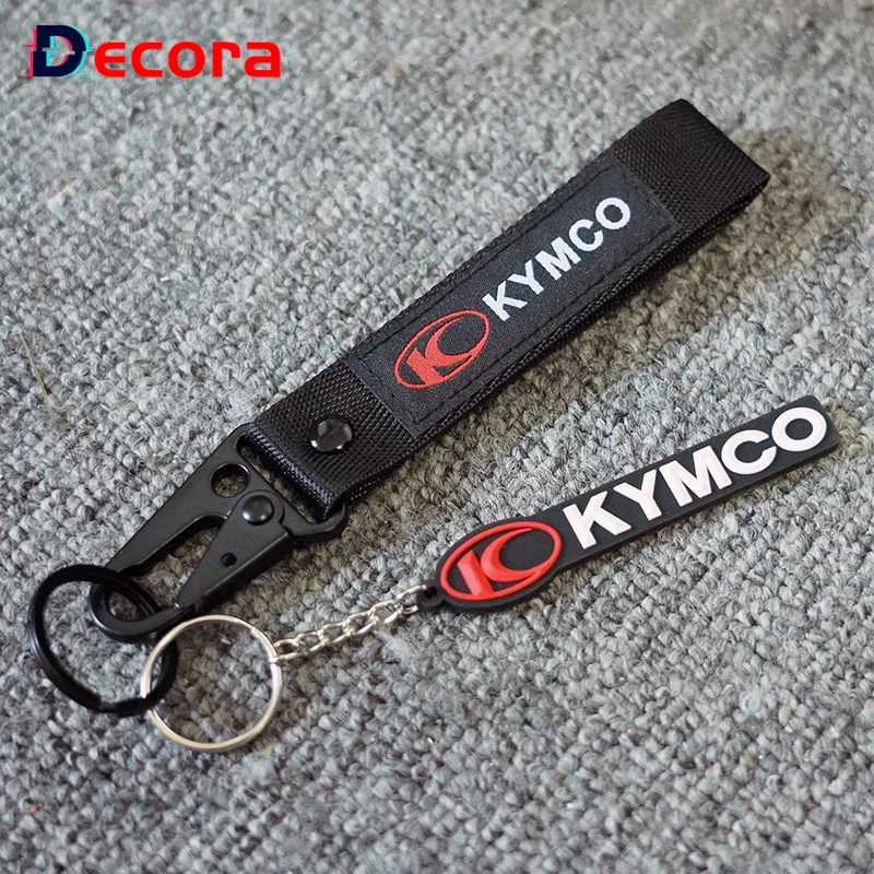 

Брелок для мотоцикла KYMCO, нейлоновый шнурок из ткани, из цинкового сплава