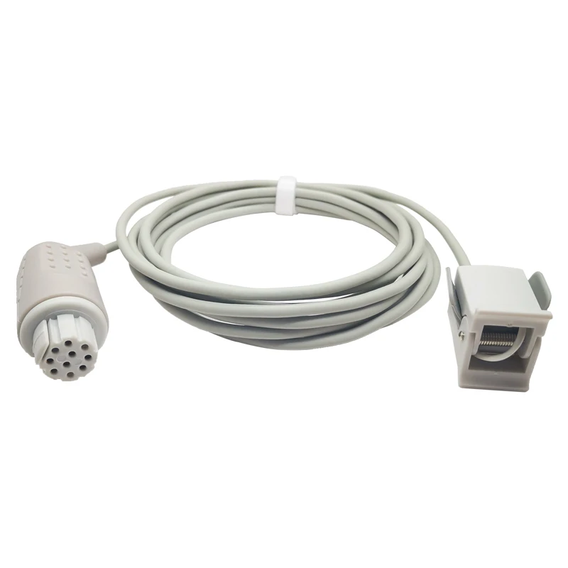 Многоразовый педиатрический палец клип SpO2 датчик 10 Pin для датэкс пациента