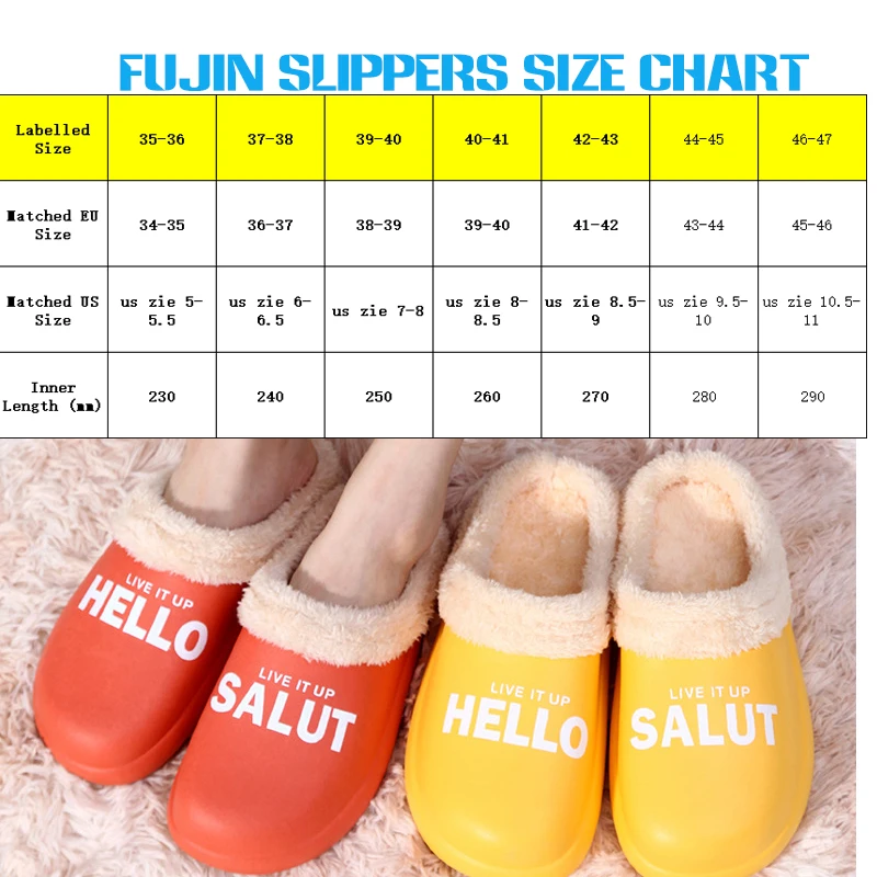 Fujin/женские и мужские домашние тапочки унисекс Детские теплые плюшевые на меху