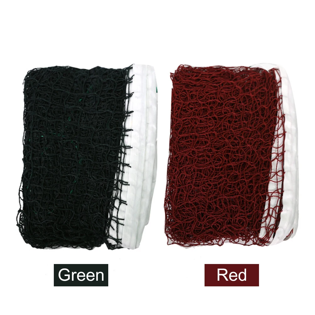 

Professional Training Mesh Standard Badminton Net Sports Net For Outdoor Badminton Tennis Volleyball Net Replacement 6.1*0.76M