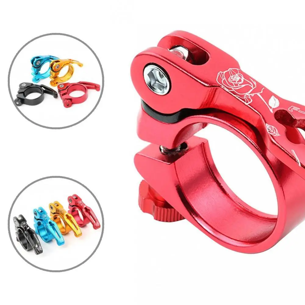 

Easy to Install Bike Parts Quick Release Sturdy Seatpost Clamp for Bicycle
