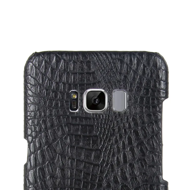 Для samsung Galaxy S8 G950F чехол крышка Жесткий для телефона из искусственной кожи S 8 плюс