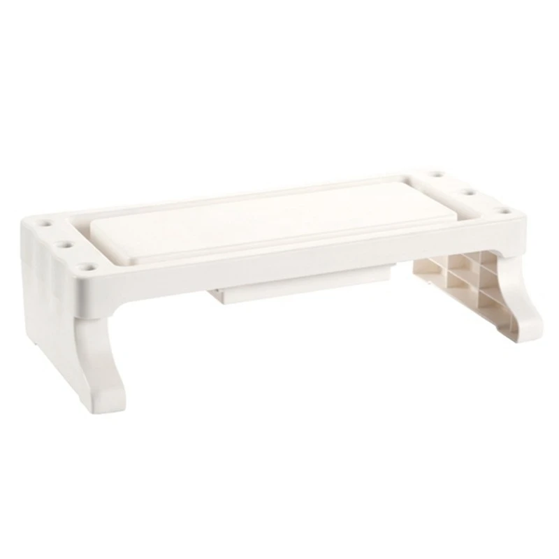 

Computer Monitor Booster Neck Protector Base Keyboard Storage Organizer