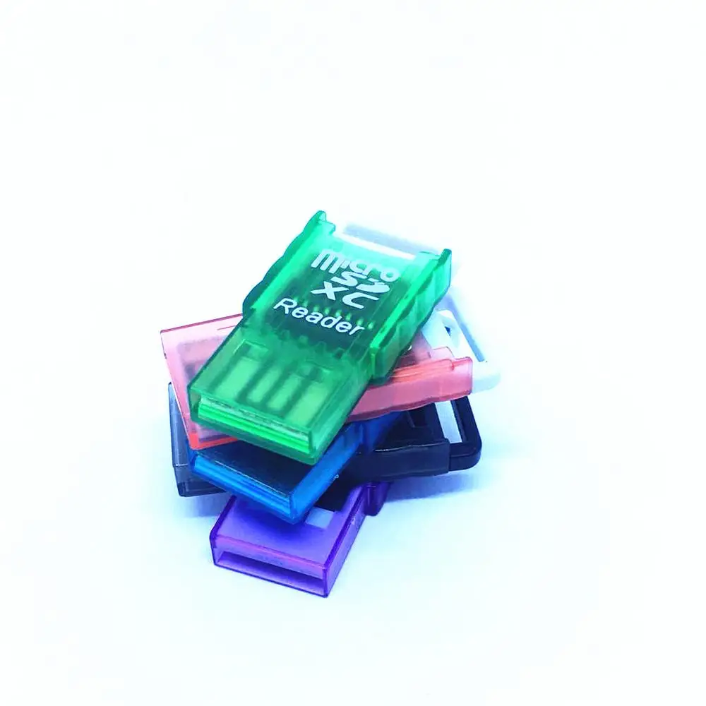 10 шт./лот мини USB 2 0 кард ридер карта адаптер Поддержка TF micro SDHC SDXC SD до 256 ГБ для