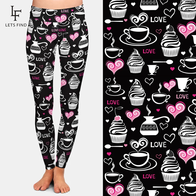 Женские леггинсы с высокой талией черные и кофейные удобные пикантные из