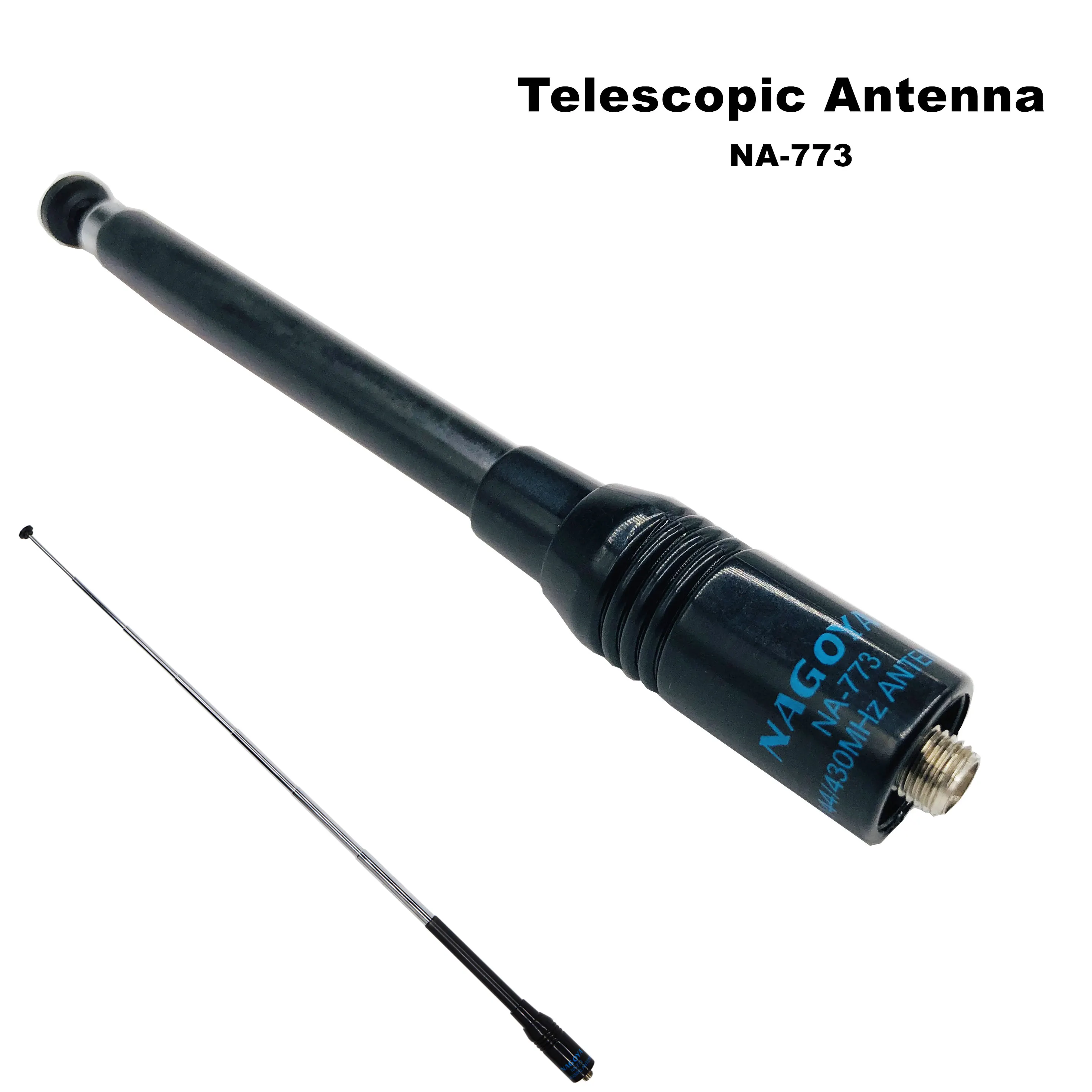 Оригинальная Гибкая телескопическая антенна Nagoya с разъемом SMA для Baofeng UV 5R 82 BF888S 9R