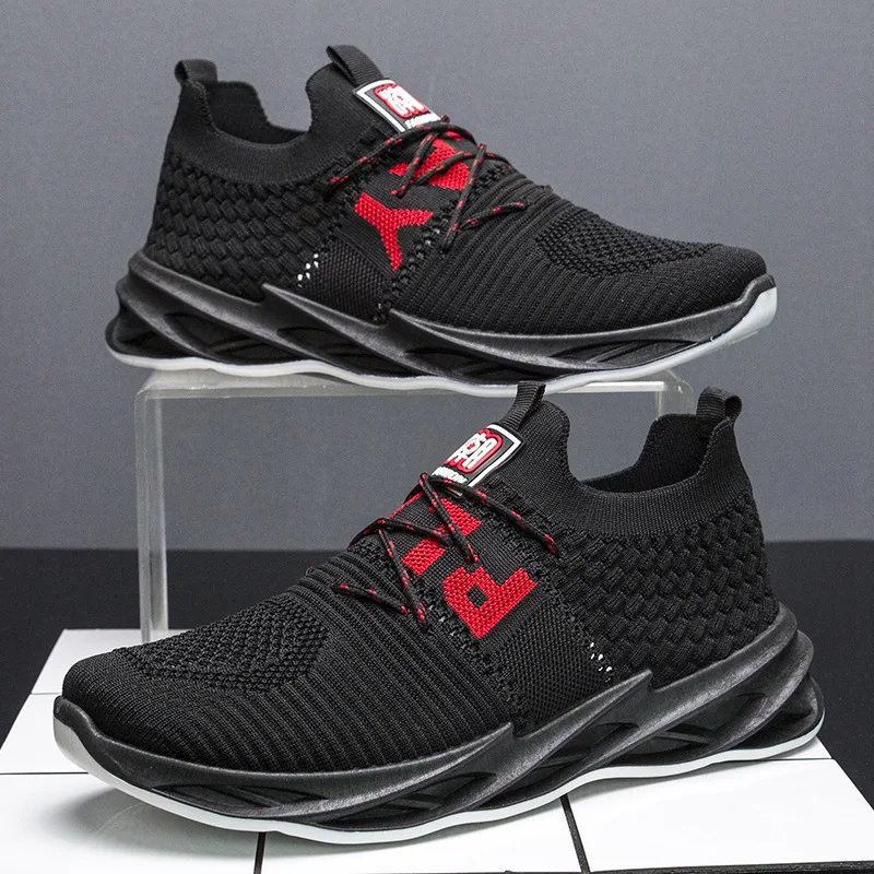 

Summer Running Sneaker Breathable Non-Slip Lightweight Soft Flexible WearResistant Tenis Casual Men Outdoor Sports Jogging Shoes