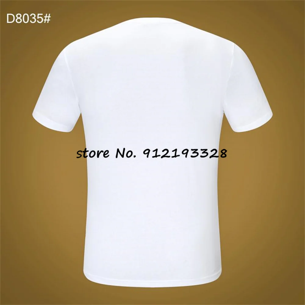 

Dsquared2 T-Shirt D2 Men Women Print Tees Dsq2 Short Sleeve D8035