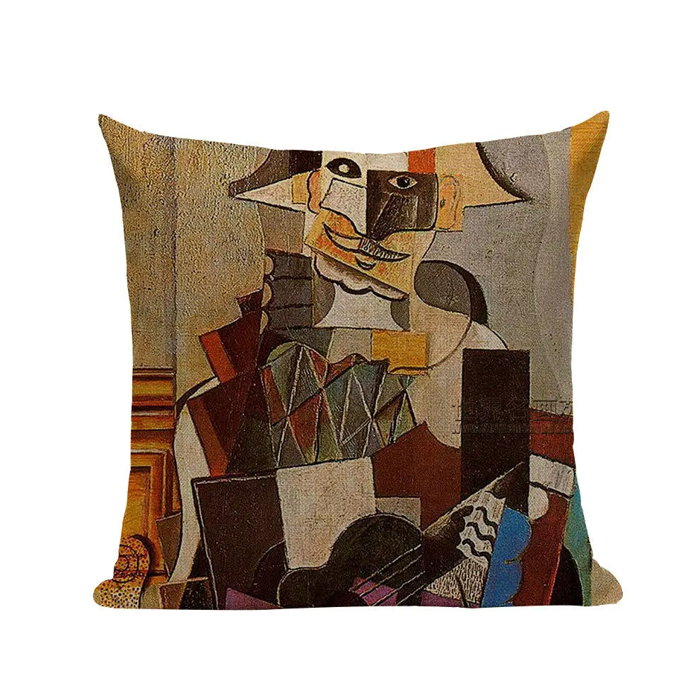 Pablo Picasso Famous Paintings Cushion Covers Starry Night Surrealism Abstract |